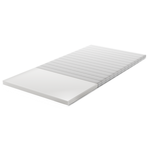 High-resilience foam topper