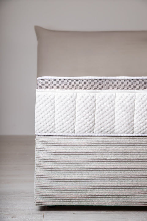 Blush family boxspring bed 240x220 cm