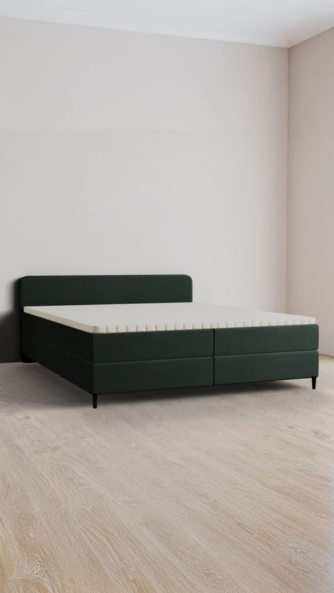 Azur double boxspring bed 200x200 cm